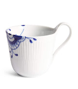 Harrods Royal Copenhagen Blue Fluted Mega High-Handle Porcelain Mug 330ml- Buy online at McGrocer