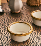 Les-Ottomans bamboo bowls set of 2 8cm - British product