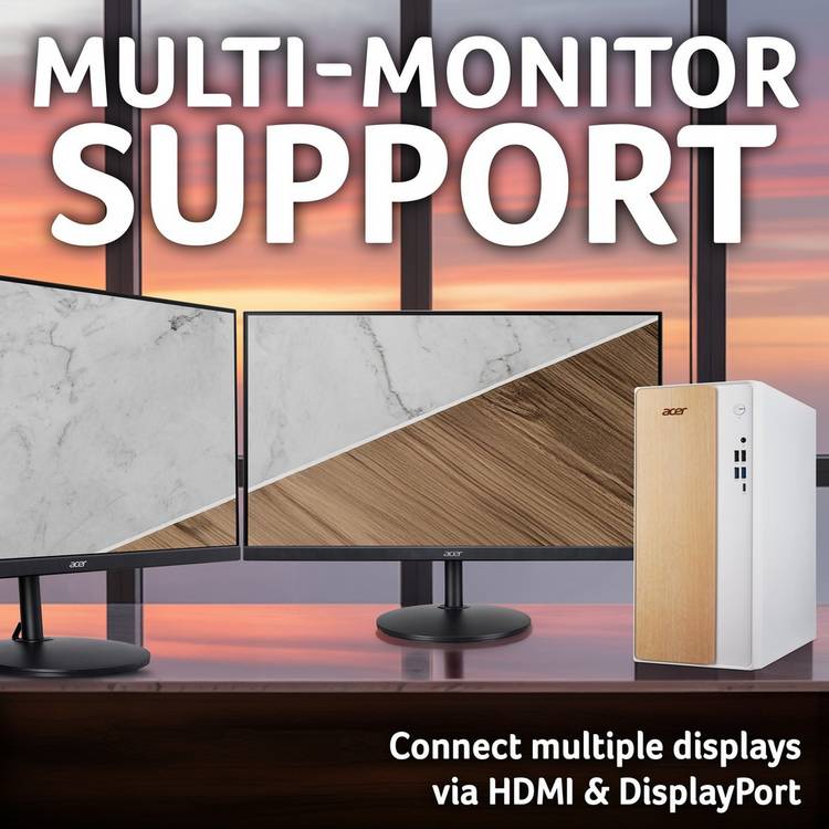 Acer Aspire TC102 desktop tower with Intel Core i7, imported from the UK