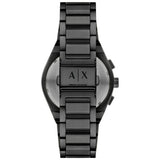 Armani Exchange Sync watch stainless steel bracelet black dial (British brand)