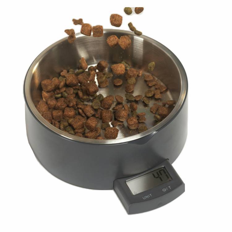 Salter digital pet food scale 5kg grey - British product