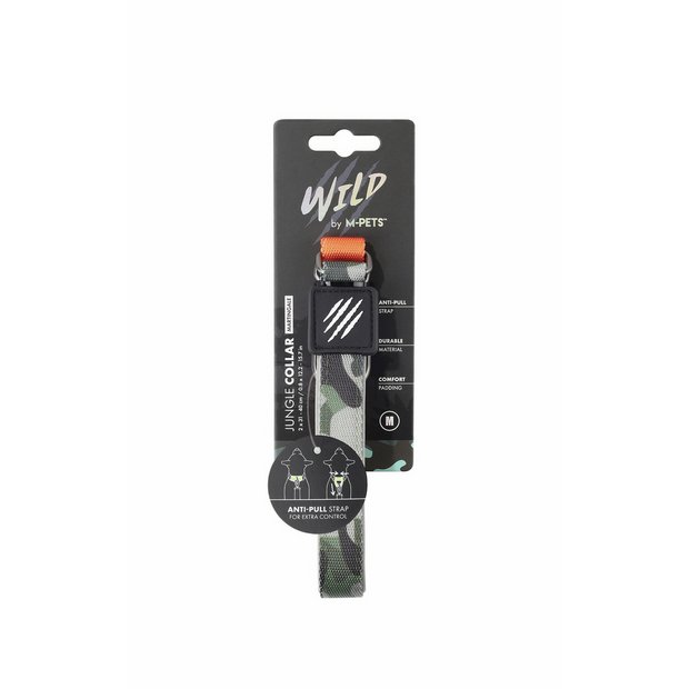 M-PETS Wild Jungle dog collar medium (British brand)