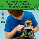 LEGO Minecraft Zombie Dungeon building toy 284 pieces (British brand)