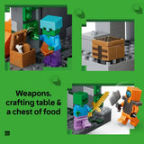 LEGO Minecraft Zombie Dungeon building toy 284 pieces (British brand)