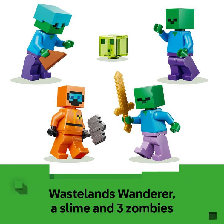 LEGO Minecraft Zombie Dungeon building toy 284 pieces (British brand)