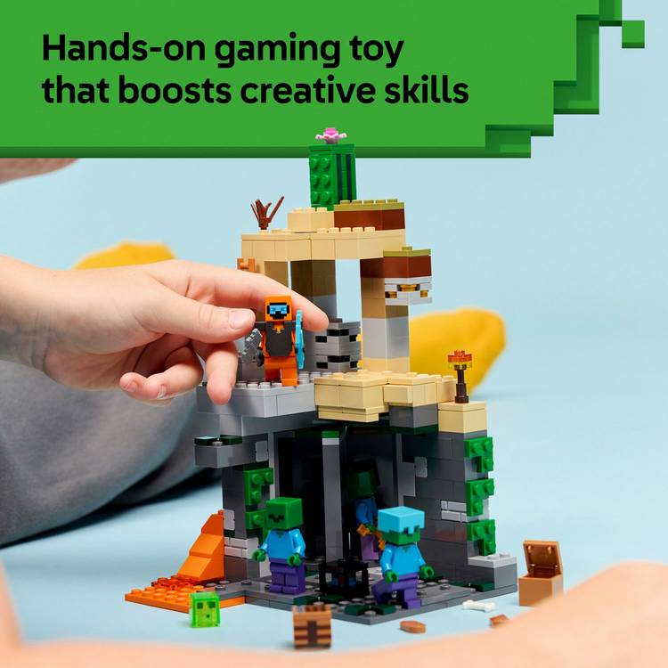 LEGO Minecraft Zombie Dungeon building toy 284 pieces (British brand)