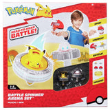 Pokémon Battle Spinner Arena Set with Pikachu and Mew spinners (British brand)