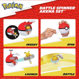 Pokémon Battle Spinner Arena Set with Pikachu and Mew spinners (British brand)