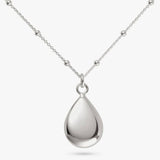Argos Revere Sterling Silver Large Tear Drop Pendant Necklace- Buy online at McGrocer