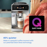 Philips Cafe Aromis 8000 Series silver bean to cup coffee machine (British brand)
