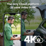 Arlo Ultra 3 security cam 2-pack Smarthub solar panel - British product