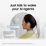 Samsung Galaxy Buds4 Pro true wireless earbuds white, imported from the UK