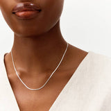 Revere sterling silver mini serpentine chain 18 inch, UK version