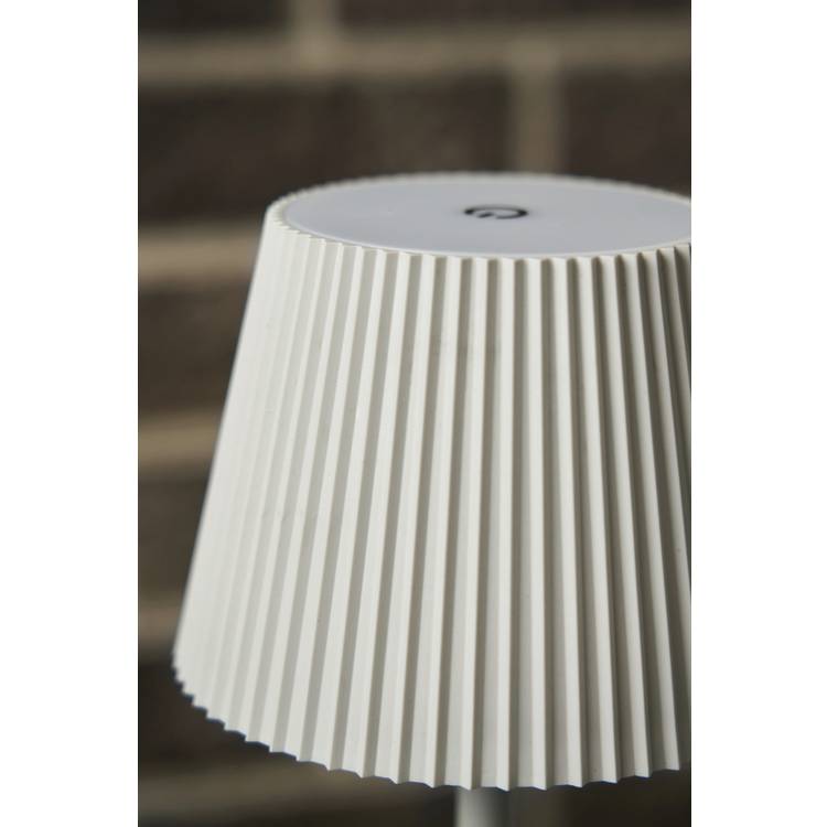 BHS rechargeable LED table lamp white, UK version
