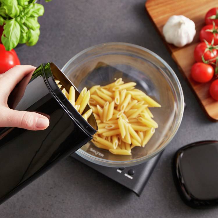 Morphy Richards storage canister set black large (British brand)
