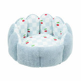 Argos Rosewood Cherry Pop Scalloped Doughnut Dog Bed - Small- Buy online at McGrocer