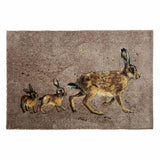Bree Merryn hare line brown doormat 50x75cm (British brand)
