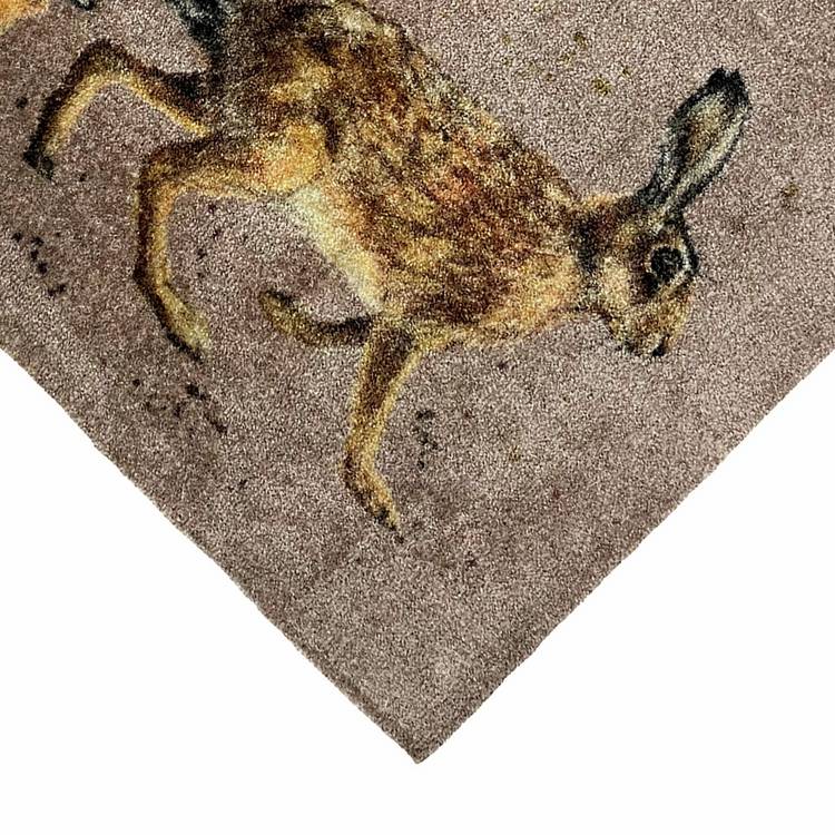 Bree Merryn hare line brown doormat 50x75cm (British brand)