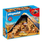 Playmobil Pharaoh's Pyramid playset with figures, UK version