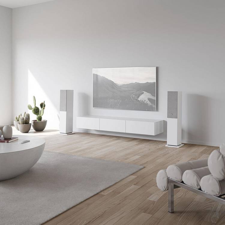 Audio Pro A48 wireless speaker white, imported from the UK