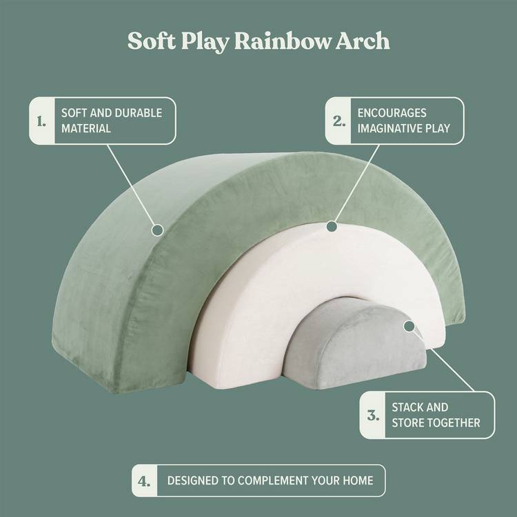 TP Toys Active Tots Rainbow Arch soft play set (British brand)