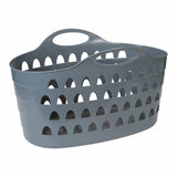 Strata laundry basket storm grey 52L - British product