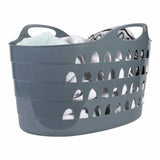 Strata laundry basket storm grey 52L - British product