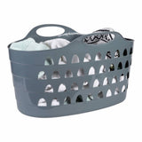Strata laundry basket storm grey 52L - British product