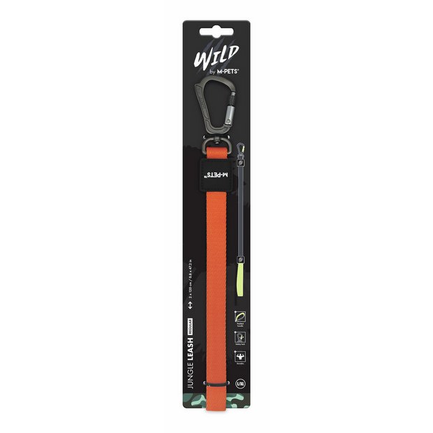 M-PETS Wild Jungle dog lead large to extra large - British product