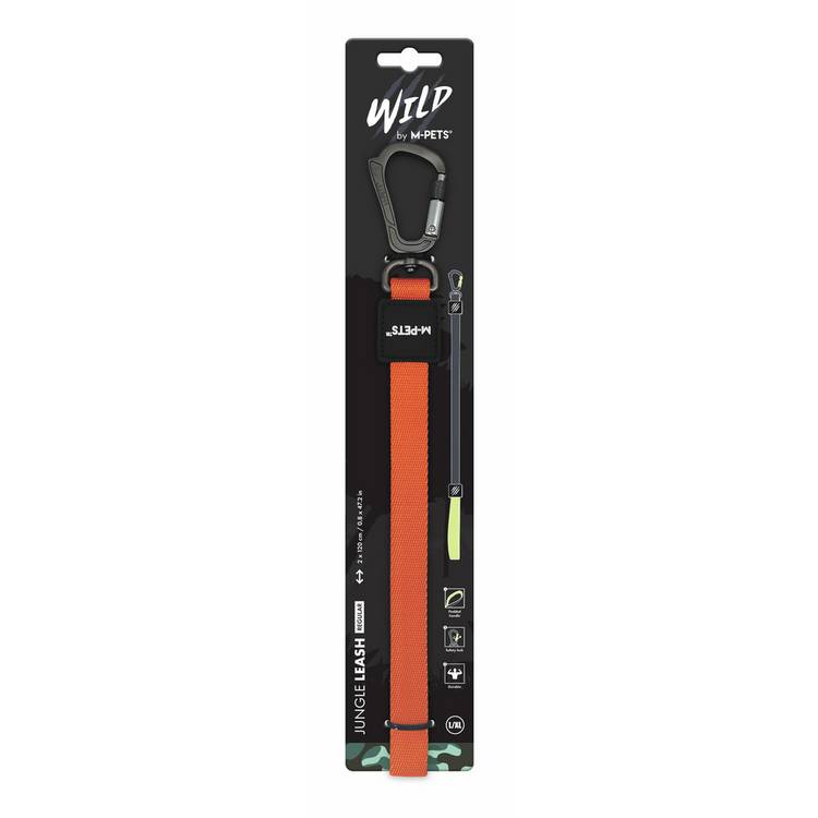 M-PETS Wild Jungle dog lead large to extra large - British product