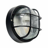 Coast black round caged bulkhead H18cm (British brand)