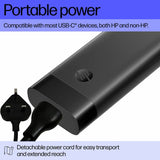HP 140W USB-C laptop charger, imported from the UK