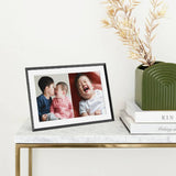 AURA Carver Mat black digital photo frame 10.1 inch, UK version