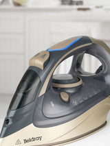 Next Beldray Steam Iron with Ceramic Soleplate 3200W Titanium- Buy online at McGrocer