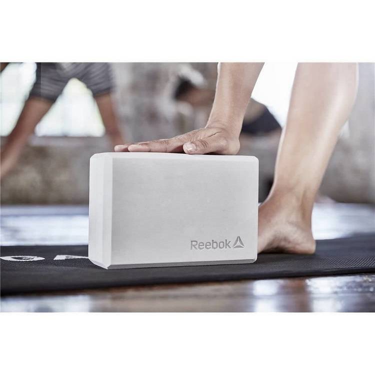 Reebok yoga block grey high-density foam UK version