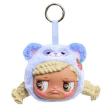 Happy Haul Sour Pout vinyl plush clip-on animal hat, UK version