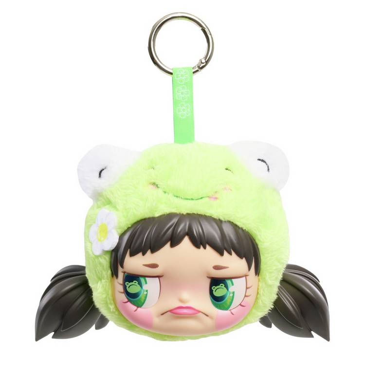 Happy Haul Sour Pout vinyl plush clip-on animal hat, UK version