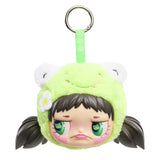 Happy Haul Sour Pout vinyl plush clip-on animal hat, UK version