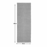 Argos Home grey herringbone runner 66x200cm, UK version