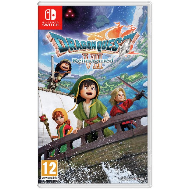 Dragon Quest VII Reimagined Nintendo Switch game card - British product