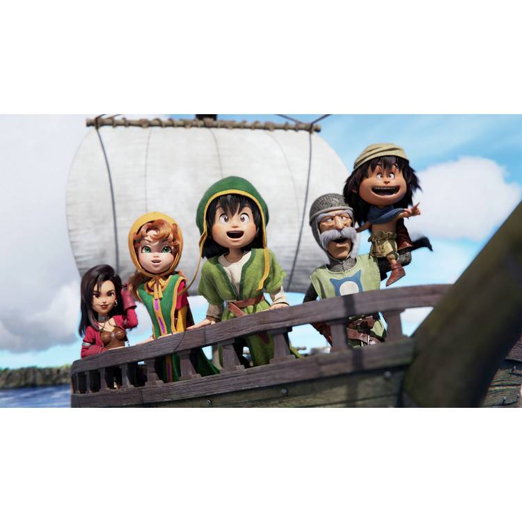 Dragon Quest VII Reimagined Nintendo Switch game card - British product