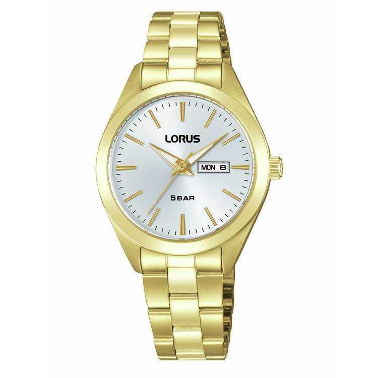 Lorus gold ladies watch with stainless steel bracelet - British product