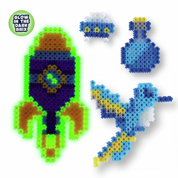 Simbrix Colour Me Tube pixel art craft kit with over 1250 brix, imported from the UK
