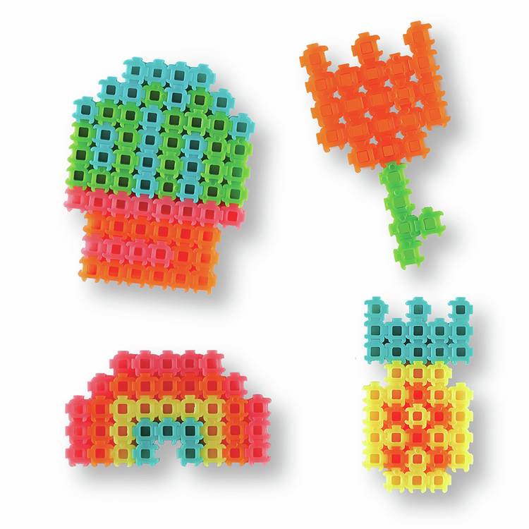 Simbrix Colour Me Tube pixel art craft kit with over 1250 brix, imported from the UK