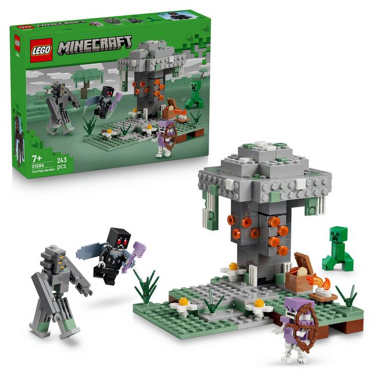 LEGO Minecraft Pale Garden building toy 243 pieces - British product