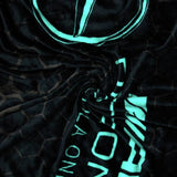 Mercedes F1 fleece throw black 150x100cm, UK version