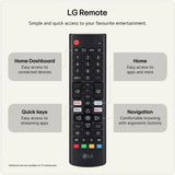 LG Smart TV 4K HDR 50 inch, imported from the UK