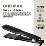 GHD Max wide plate hair straightener bundle, imported from the UK