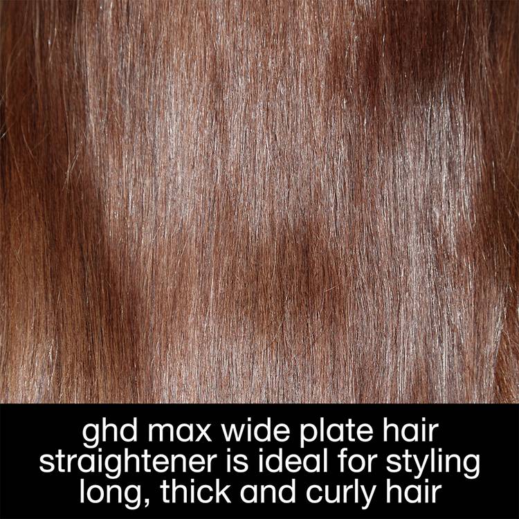 GHD Max wide plate hair straightener bundle, imported from the UK
