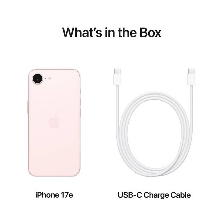 Apple iPhone 17e Soft Pink 512GB, imported from the UK